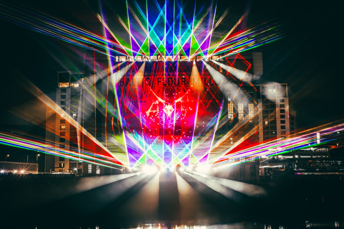 Laser Light City 2023, Image by Tynesight Media