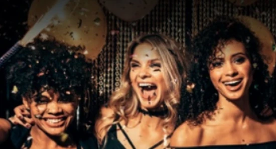 Black & Gold Christmas Party