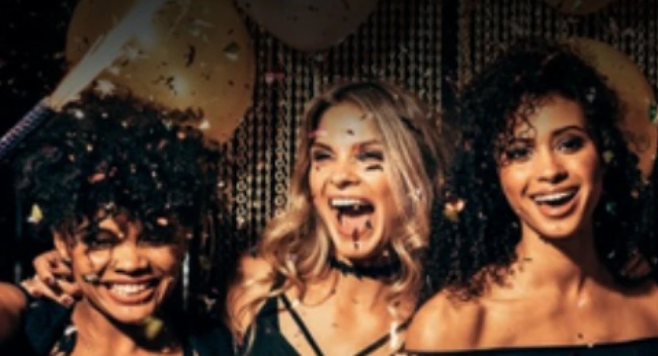 Black & Gold Christmas Party