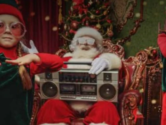 Christmas Disco With Santa