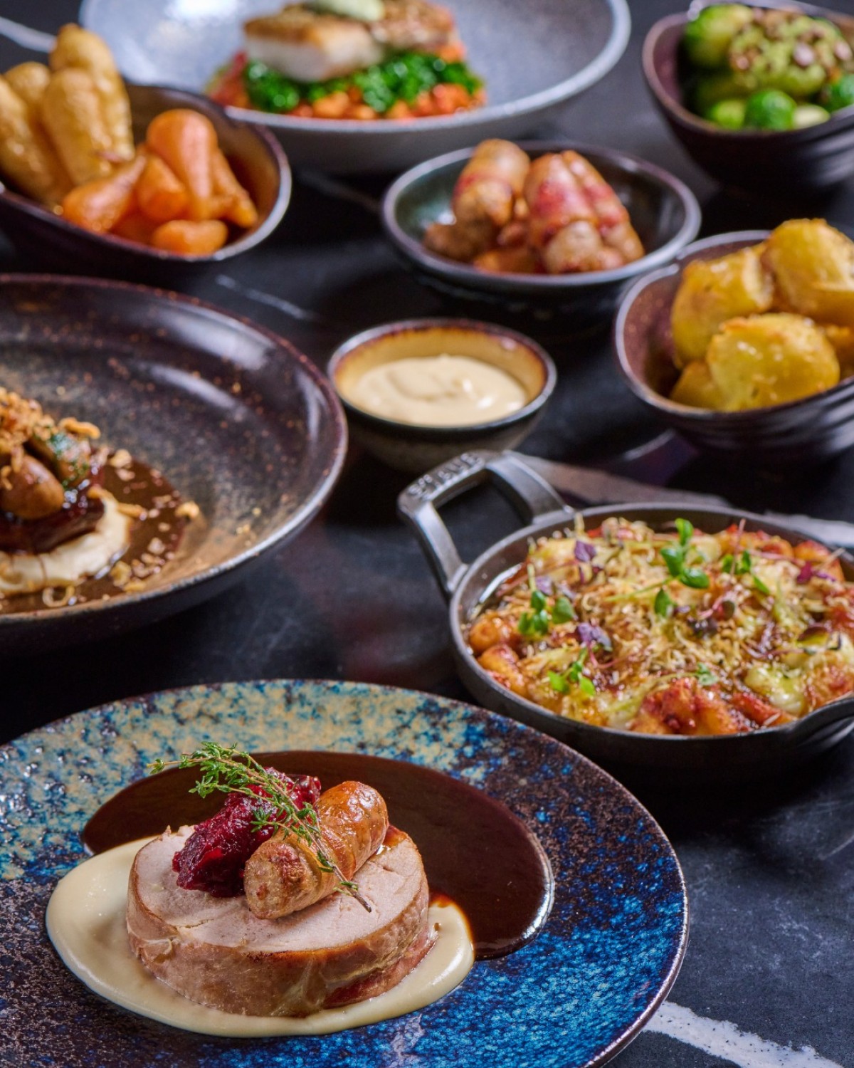 Christmas Day lunch at Chez Mal in Malmaison