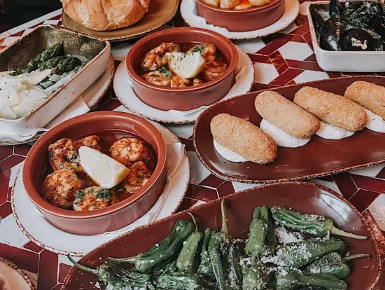 Food at Cafe Andaluz, Photo by Stephanie Fox