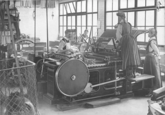 Ward's Printers at High Bridge Works