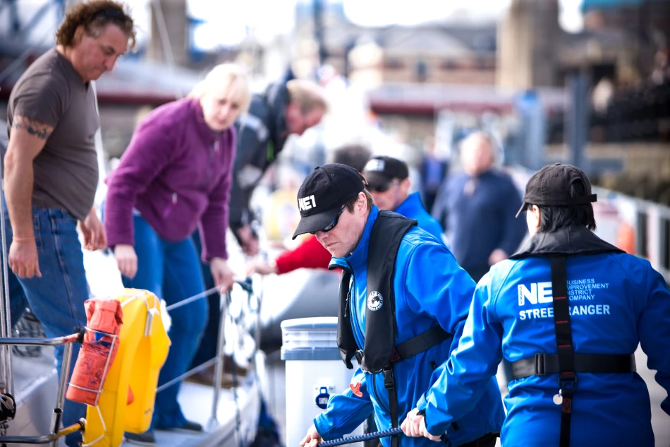 NE1 people on Newcastle City Marina