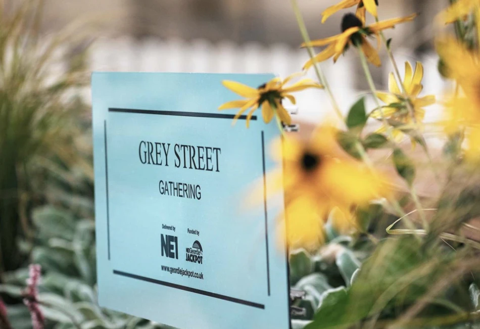 sign of Grey Street Gathering