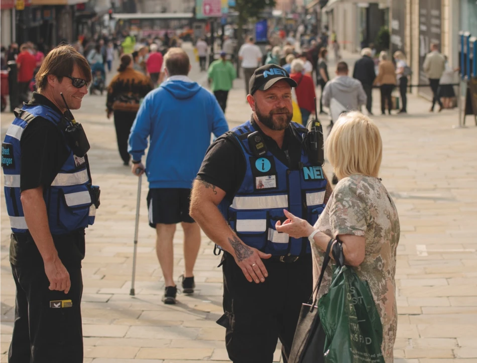 NE1 street rangers in Newcastle