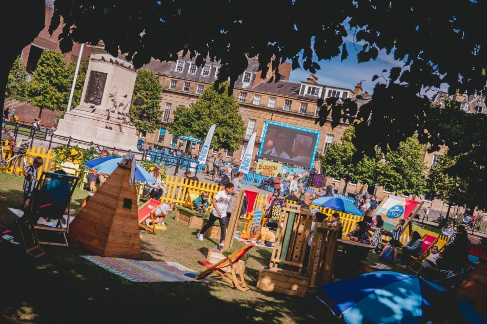 NE1's Screen on the Green at Old Eldon Square