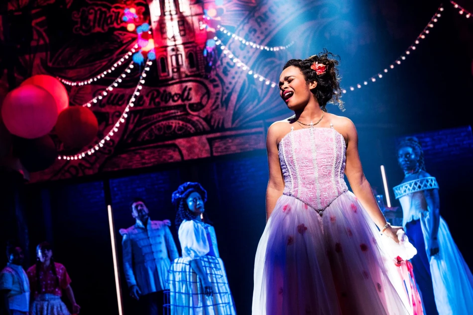 Lorna Courtney and the cast of & Juliet, Photo Credit: Matthew Murphy