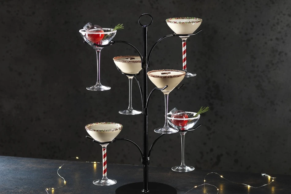 Bar + Block's Christmas Cocktail Tree