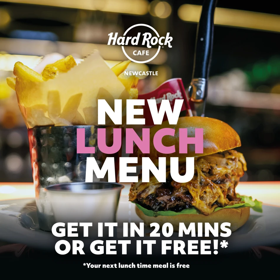 Hard Rock Cafe express lunch