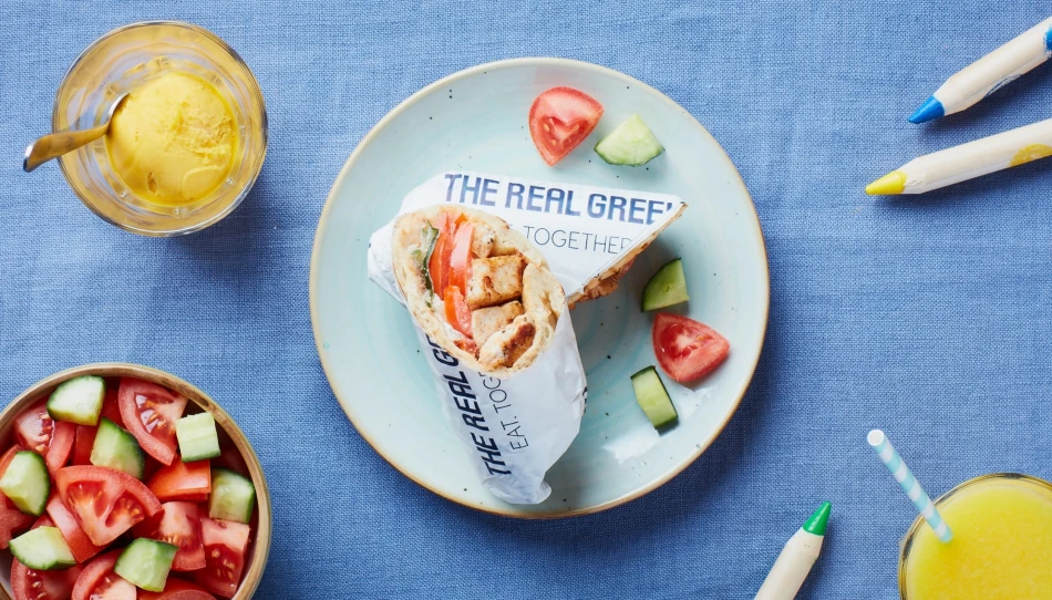 Kids food at The Real Greek