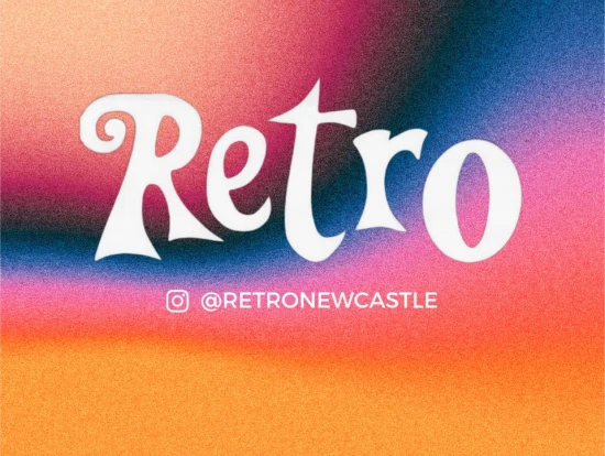 Retro Newcastle logo