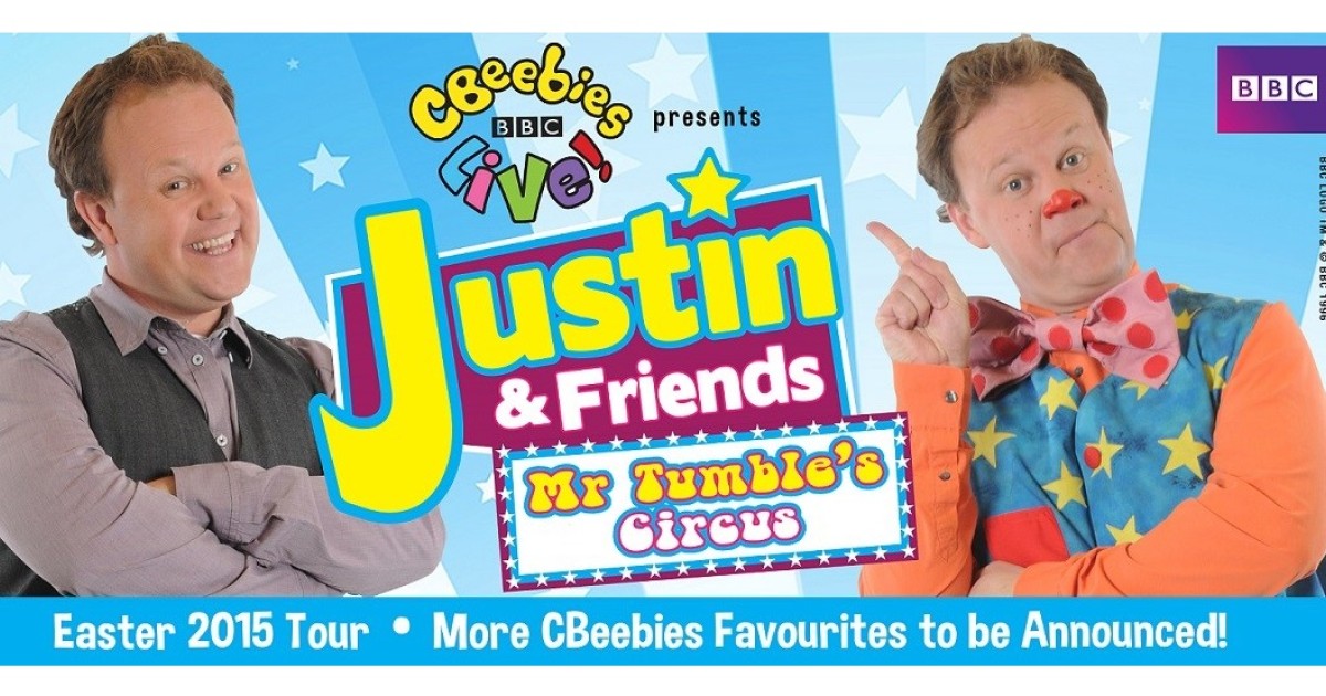 CBeebies Live Presents Justin Friends Mr Tumble s Circus Utilita cbeebies-live-presents-justin-friends-mr-tumble-s-circus-utilita