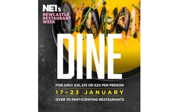 NE1 Newcastle Restaurant Week – Dine for only £10 or £15 per person
