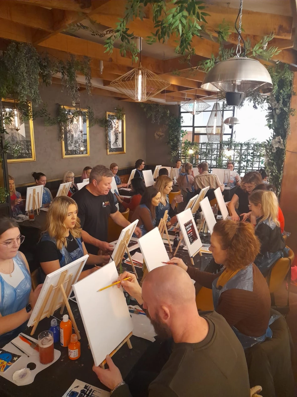 Paint and Sip The Alchemist Get into Newcastle