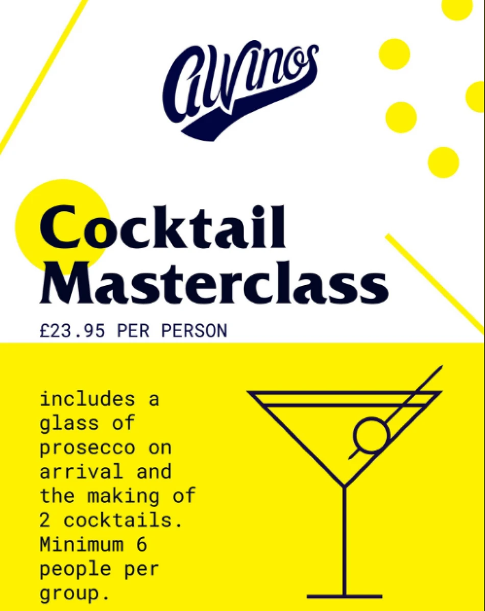 Cocktail Masterclass: Alvinos | Get into Newcastle