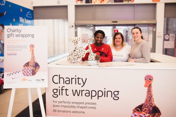 Need Your Gifts Wrapped? Intu Eldon Square's Charity Gift