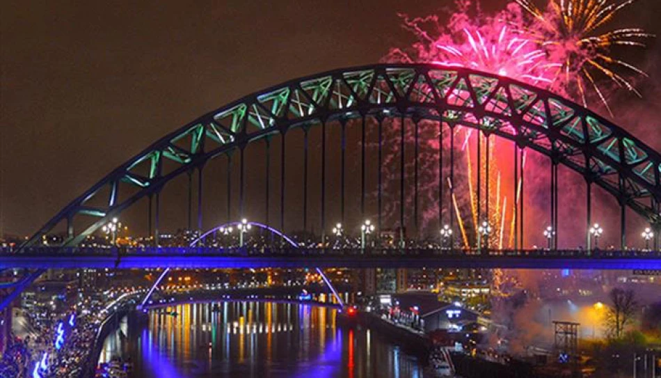 A Guide to NYE Quayside Fireworks Newcastle NE1 Get into Newcastle